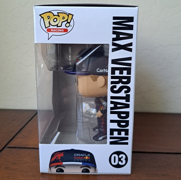 Funko Pop! Racing: Formula 1 - Max Verstappen F1 Collectible Figure Vinyl #03 - Picture 3 of 7
